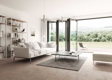 geïsoleerde vouwwand