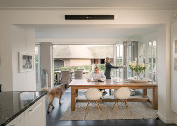 geïsoleerde vouwwand